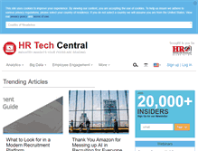 Tablet Screenshot of hrtechcentral.com